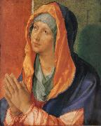 Albrecht Durer The Virgin in Prayer oil painting artist